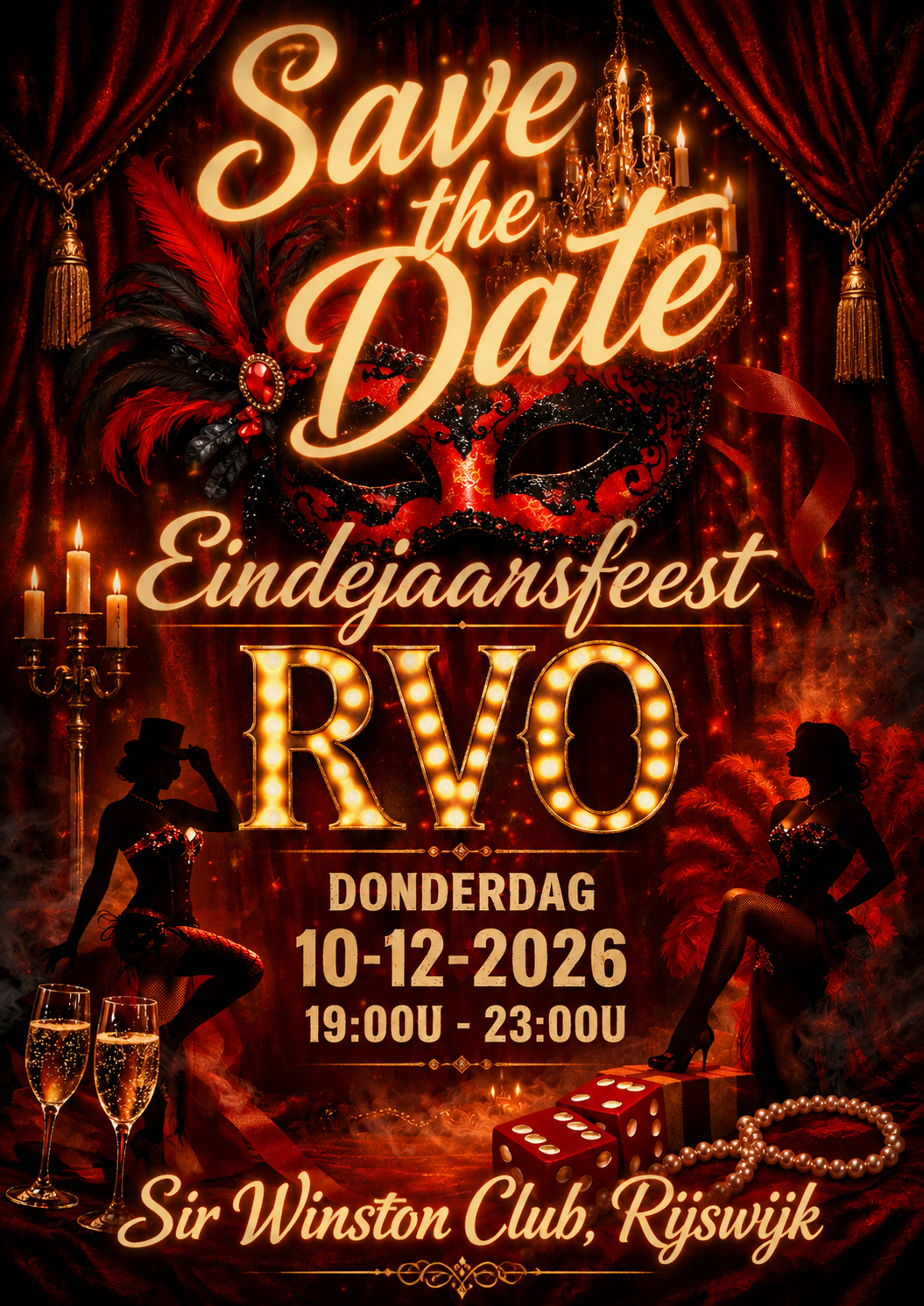Save the date: Eindejaarsfeest