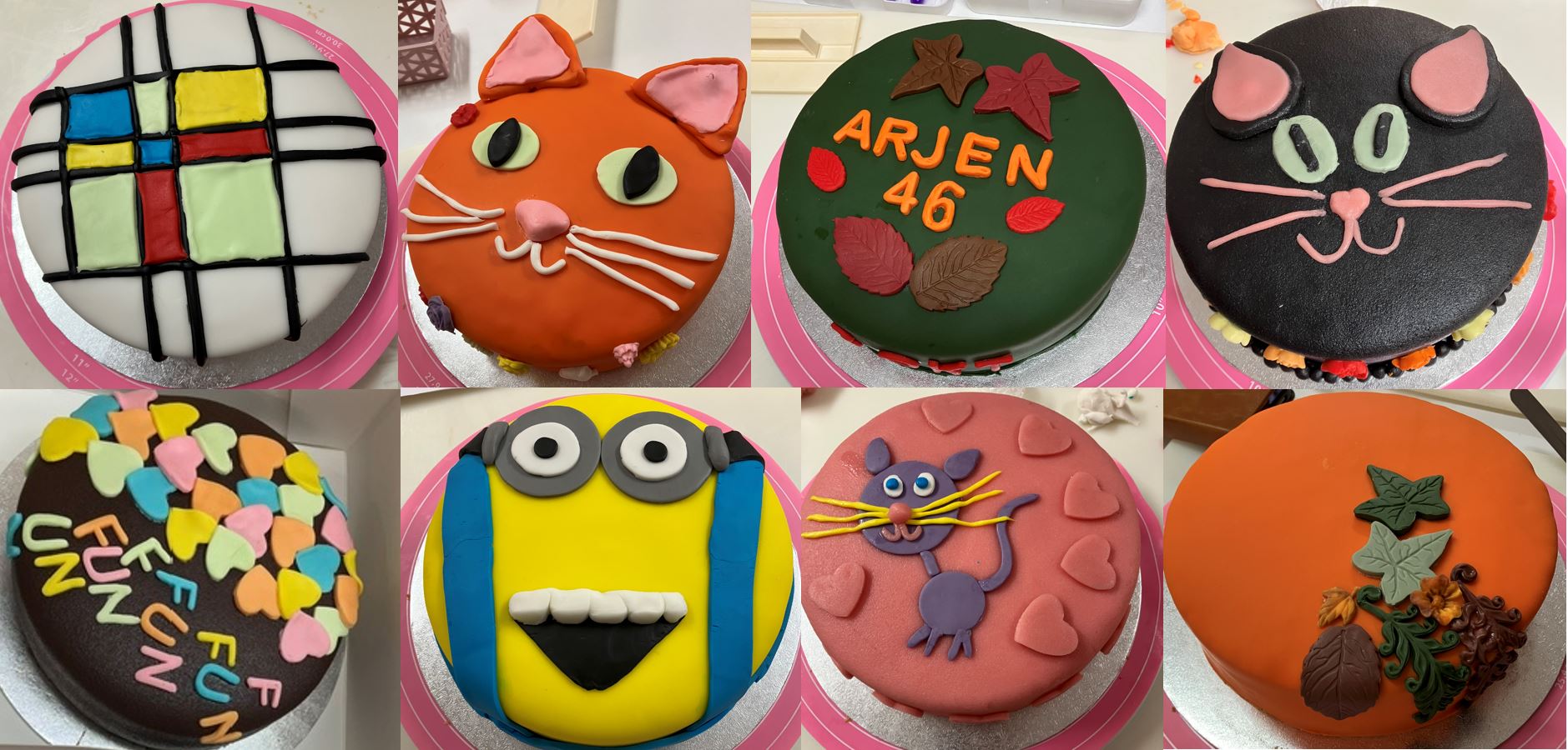 Taart voor beginners 8 september